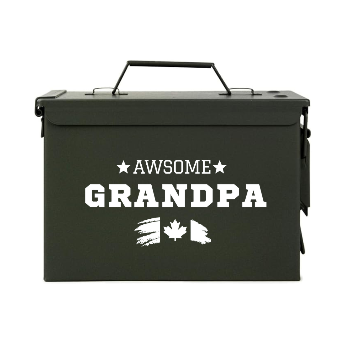 Personalized Ammo Box, Father's Day Gifts, Gifts for Him, Dad Gifts, Gifts for Men, Personalized Gifts for Dad