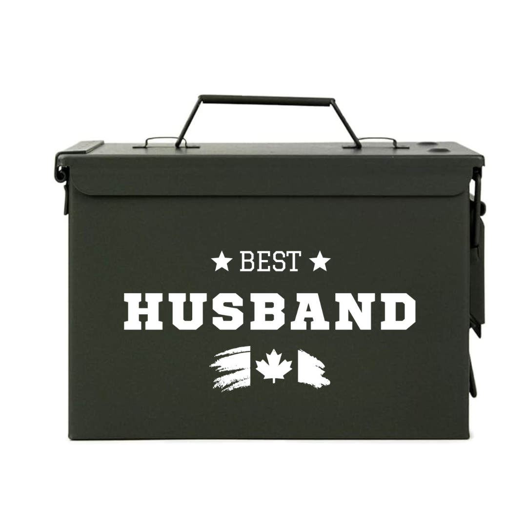 Personalized Ammo Box, Father's Day Gifts, Gifts for Him, Dad Gifts, Gifts for Men, Personalized Gifts for Dad