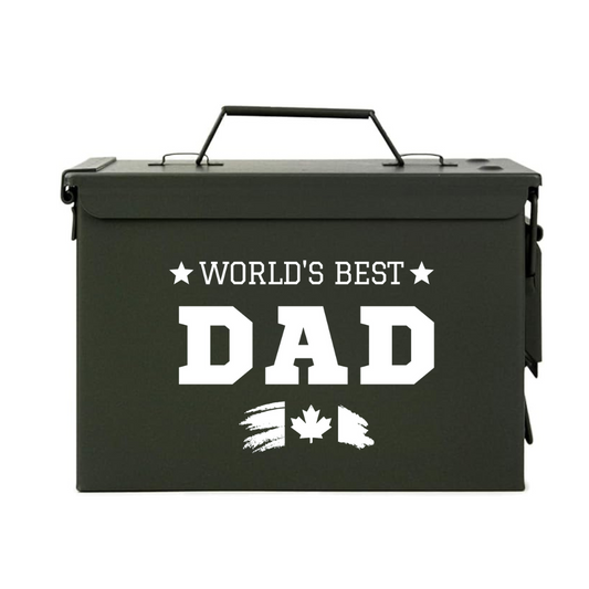 Personalized Ammo Box, Father's Day Gifts, Gifts for Him, Dad Gifts, Gifts for Men, Personalized Gifts for Dad