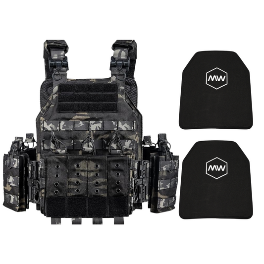 BUNDLE Quick Release (includes 2 Plates Level IV+ Quick Release Carrier)